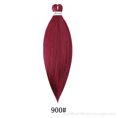 wholesale cheap pre stretched hair jumbo extensions synthetic private label ez braid crochet braiding hair